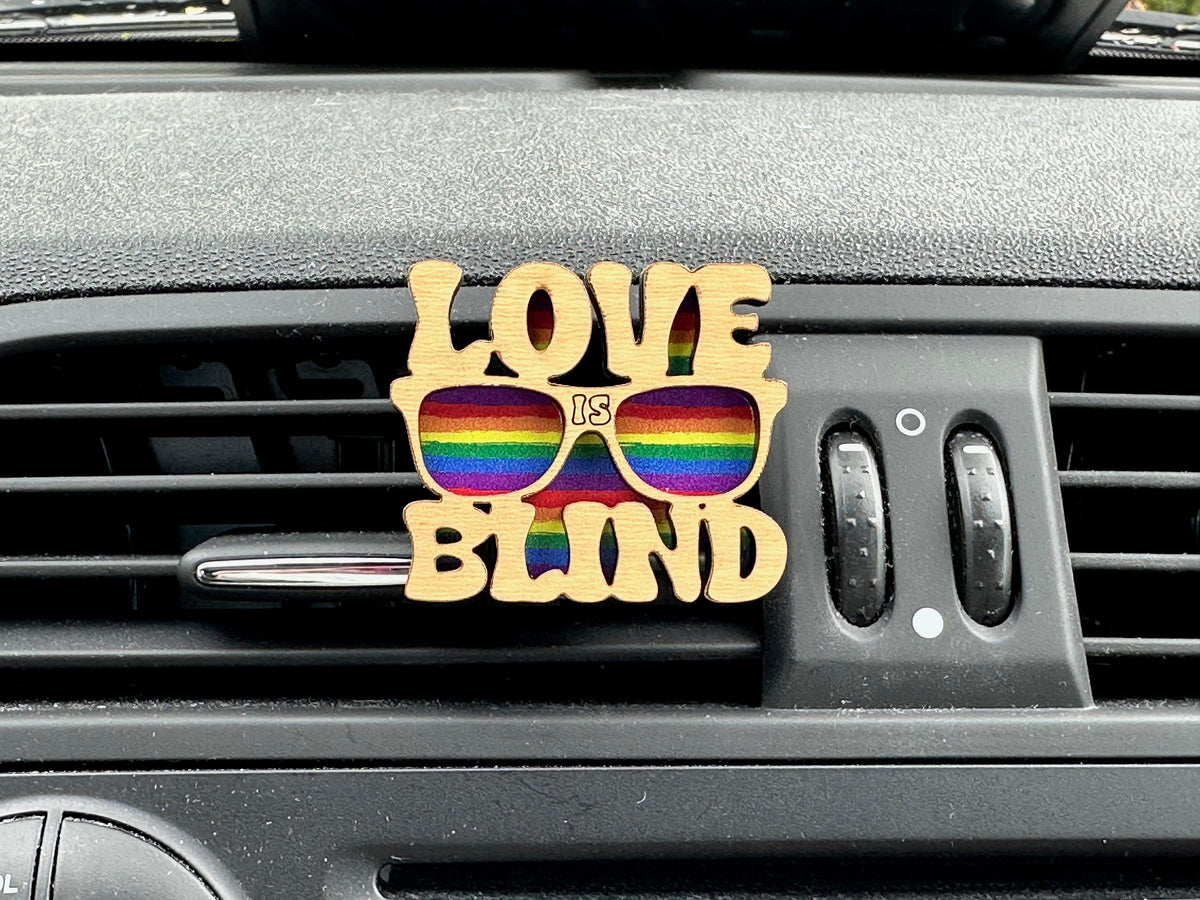 Love Is Blind Car Vent Air Freshener Essential Oil Diffuser