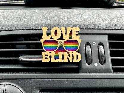 Love Is Blind Car Vent Air Freshener Essential Oil Diffuser